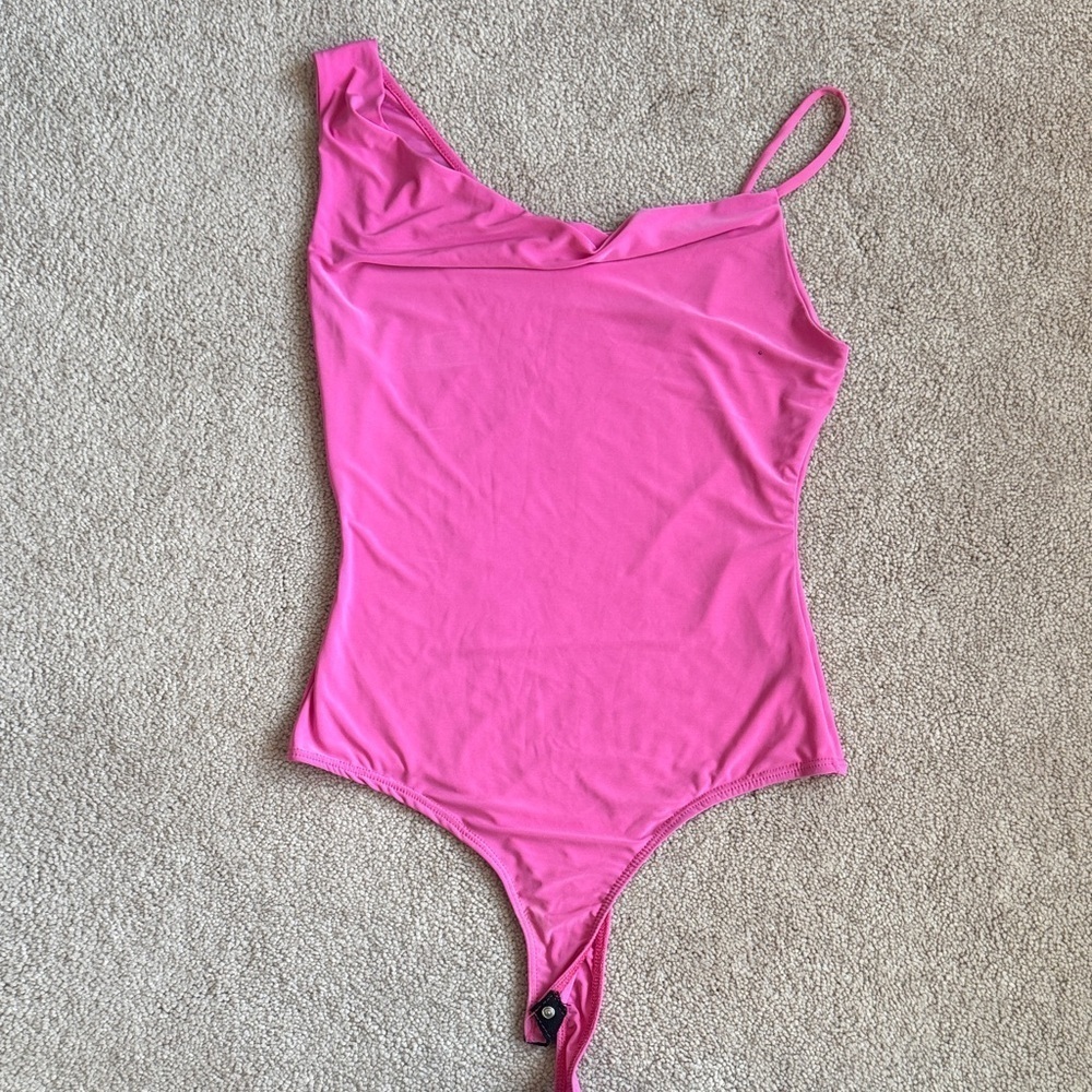 Vibrant Pink Bodysuit
Stretchy